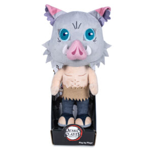 img_318078_e6be82011aec586cea29c234826b52c7_1.jpg Peluche Inosuke Hashibira Demon Slayer Kimetsu no Yaiba 27cm