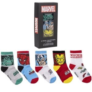 Blister 5 calcetines Los Vengadores Avengers Marvel PACK 12 uds