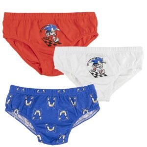 Blister 3 calzoncillos Sonic the Hedgehog PACK 15 uds
