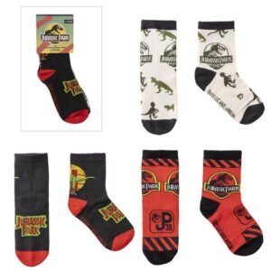 Set 3 calcetines Jurassic Park PACK 12 uds