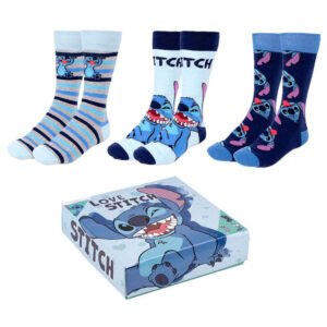Set 3 calcetines Stitch Disney adulto