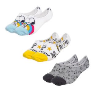 Set 3 calcetines Snoopy adulto PACK 6 uds