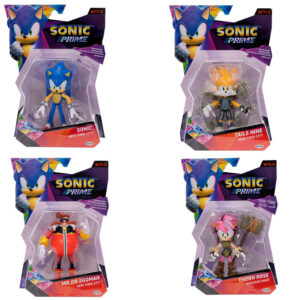 Figura wave 1 Sonic Prime 13cm surtido PACK 6 uds
