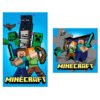 img_325641_9118fc2749952601b11dff0fcf38175b_1.jpg Set 2 toallas baño Minecraft algodon PACK 12 uds