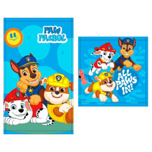 img_325642_7229b847e164d73c15fe409ab34f3b29_1.jpg Set 2 toallas baño Patrulla Canina Paw Patrol algodon PACK 12 uds