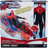 Figura Spiderman + vehiculo Titan Hero Series Marvel