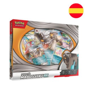 Blister juego cartas coleccionables Mabosstiff Pokemon español PACK 6 uds