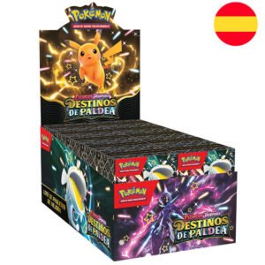 Juego cartas coleccionables Destinos de Paldea Escarlata y Purpura Pokemon español PACK 2 uds