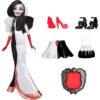 Muñeca Cruella de Vil Villanas Disney 28cm