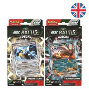 Baraja juego cartas coleccionables Ex Battle Deck Pokemon surtido ingles PACK 6 uds