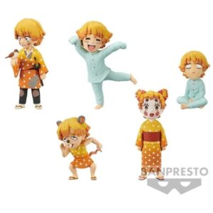 Figura Zenitsu Agatsuma World Collectable Demon Slayer Kimetsu No Yaiba 7cm surtido PACK 12 uds