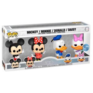 Blister 4 figuras POP Disney 100th Anniversary Disney Classic Exclusive PACK 2 uds