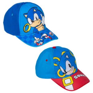 Gorra Sonic the Hedgehog surtido PACK 12 uds
