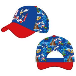 Gorra Sonic the Hedgehog PACK 4 uds
