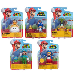 Figura serie 31 Super Mario Bros 10cm surtido PACK 12 uds