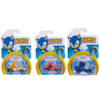 Figura vehiculo serie 6 Sonic the Hedgehog PACK 4 uds