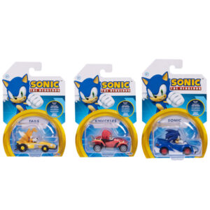 Figura vehiculo serie 6 Sonic the Hedgehog PACK 4 uds