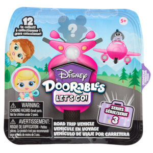Figura sorpresa Lets Go Vehicles Disney Doorables PACK 12 uds