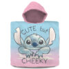 Poncho toalla Stitch Disney algodon