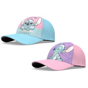 Gorra Stitch Disney polyester surtido PACK 8 uds