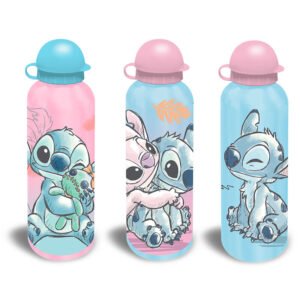 Cantimplora aluminio Stitch Disney 500ml surtido PACK 12 uds