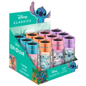 Linterna led aluminio Stitch Disney surtido PACK 12 uds