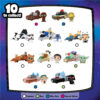 Figura sorpresa Galactic Cruisers Star Wars Doorables PACK 12 uds