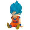 Figura hucha Son Goku Super Saiyan Blue Dragon Ball Super 15cm