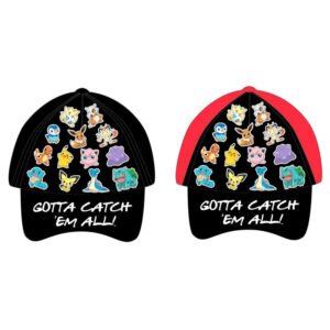 Gorra Pokemon surtido PACK 6 uds