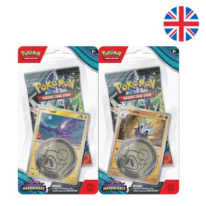 Blister juego cartas coleccionables Masquerade Twilight Scarlet & Violet Pokemon ingles PACK 16 uds