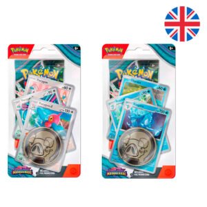 Blister juego cartas coleccionables Masquerade Twilight Scarlet & Violet Pokemon ingles surtido PACK 16 uds