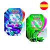 Lata juego cartas coleccionables SV6 Pokemon Español surtido PACK 6 uds