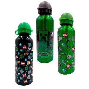 Cantimplora aluminio Minecraft 500ml surtido PACK 12 uds