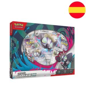 Blister juego cartas coleccionables Grafaiaia Pokemon español PACK 6 uds