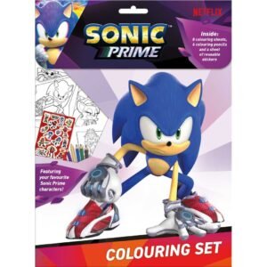 Set colorear Sonic Prime PACK 24 uds