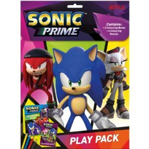 Set colorear Sonic Prime PACK 24 uds