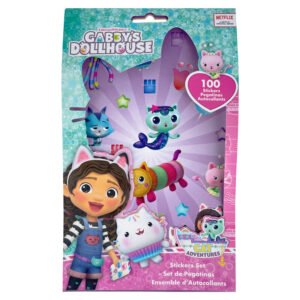 Set pegatinas La Casa de Muñecas de Gabby PACK 24 uds