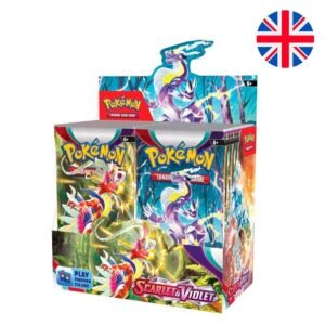 Sobre juego cartas coleccionables Scarlet & Violet ingles surtido PACK 36 uds