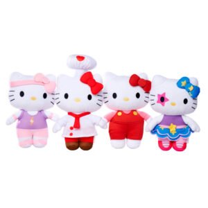 Peluche Super Style Hello Kitty 20cm surtido PACK 12 uds