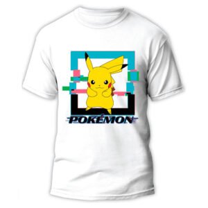 Camiseta Pikachu Pokemon infantil PACK 8 uds