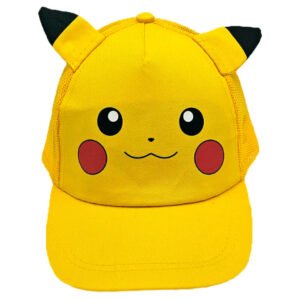Gorra 3D Pikachu Pokemon PACK 6 uds