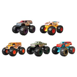 Coche Monster Trucks Hot Wheels surtido PACK 4 uds