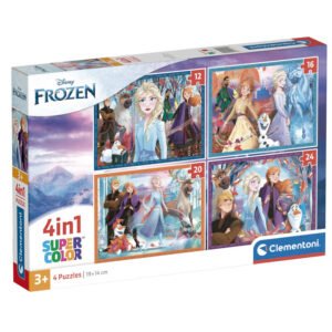 Puzzle Frozen Disney 12-16-20-24pzs