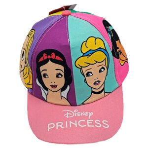 Gorra Princesas Disney full print PACK 6 uds