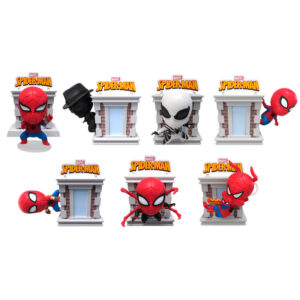 Figura sorpresa Tower Hero Box Spiderman Marvel surtido PACK 12 uds