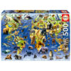 Puzzle Especies en Peligro de Extincion 500pzs