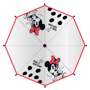Paraguas manual Minnie Disney 60cm PACK 4 uds