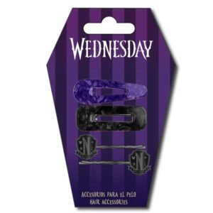 Blister 4 clips pelo Miercoles PACK 6 uds