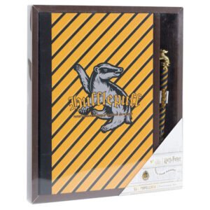 Blister papeleria Hufflepuff Harry Potter PACK 4 uds