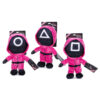 Peluche Soldado El Juego del Calamar 28cm surtido PACK 12 uds